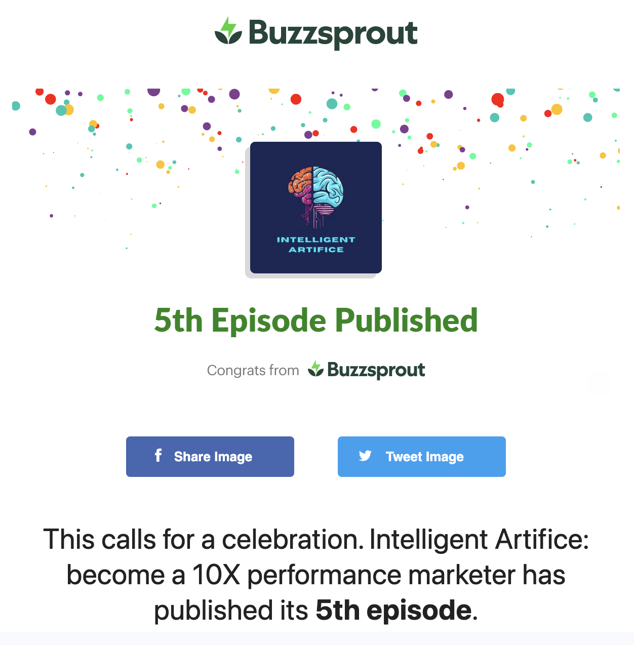 Podcast episode screenshot